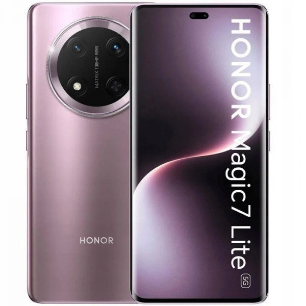 Smartphone Honor Magic 7 Lite 8GB/ 256GB/ 6.78"/ 5G/ Púrpura Titanio