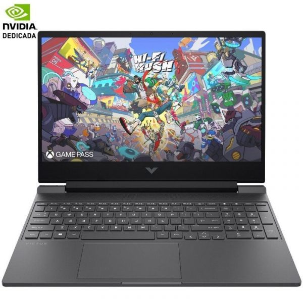 Portátil Gaming HP Victus 15-FA2707NS Intel Core i5-13420H/ 16GB/ 512GB SSD/ GeForce RTX 4050/ 15.6"/ Sin Sistema Operativo