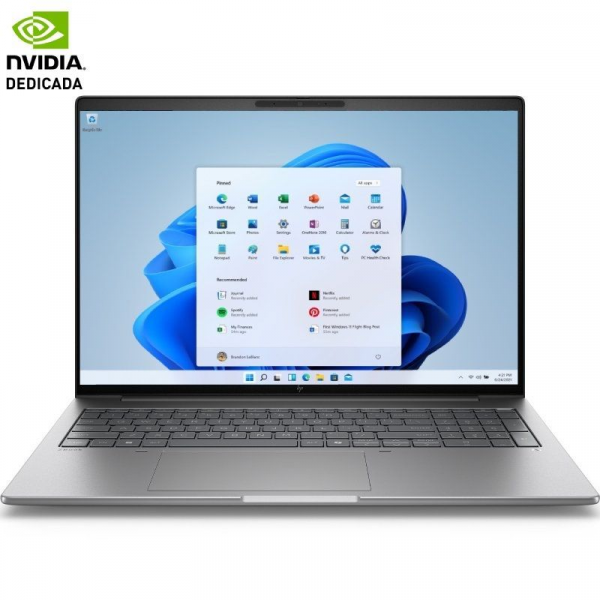 Portátil Workstation HP ZBook 8 G1i Intel Core Ultra 9-285H/ 64GB/ 1TB SSD/ Nvidia RTX 500 Ada/ 16" Táctil/ Win11 Pro