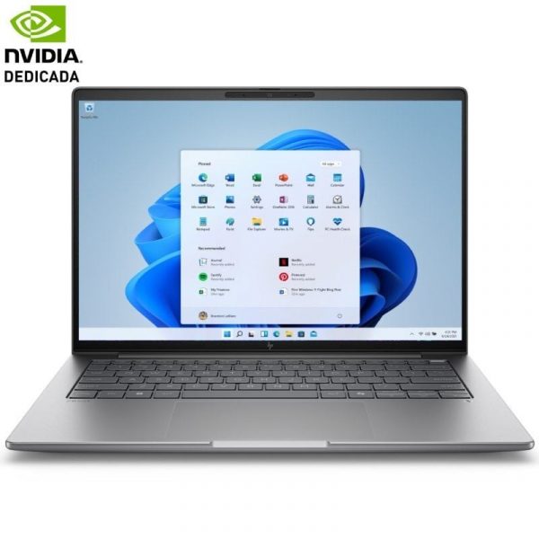Portátil Workstation HP ZBook  8 G1i Intel Core Ultra 7-265H/ 64GB/ 1TB SSD/ RTX 500 Ada/ 14"/ Win11 Pro