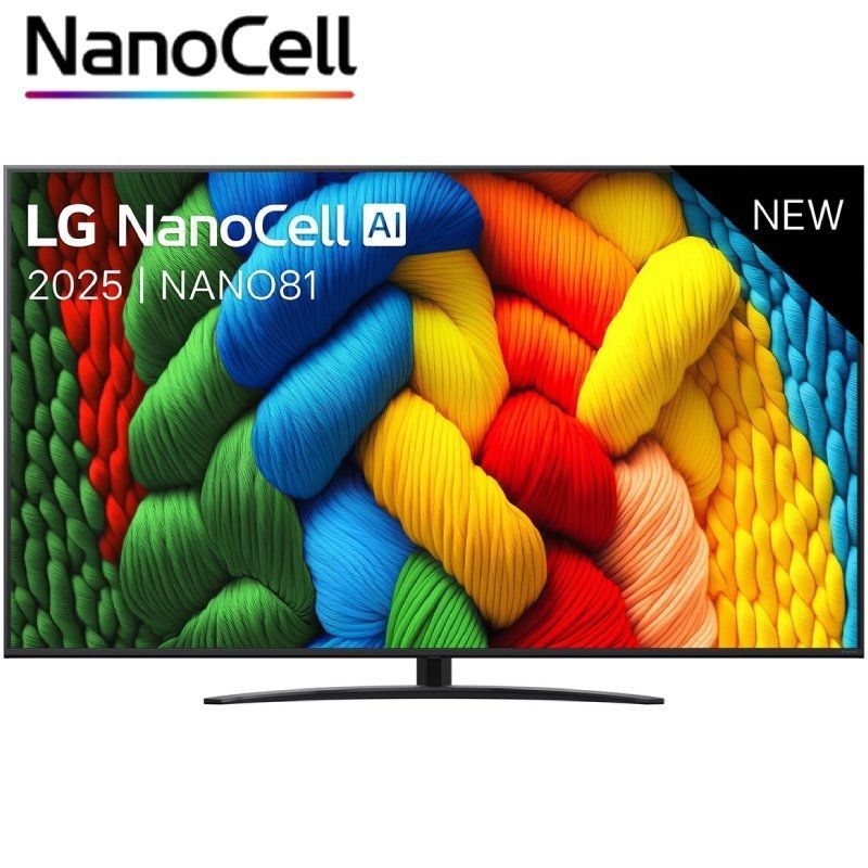 Televisor LG NanoCell 75NANO81A6A 75"/ Ultra HD 4K/ Smart TV/ WiFi