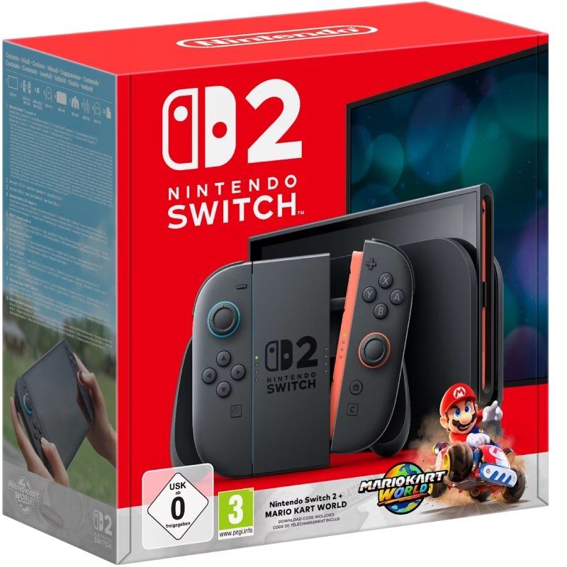Nintendo Switch 2/ Incluye Código Juego Mario Kart World Nintendo Switch 2/ Incluye Código Juego Mario Kart World