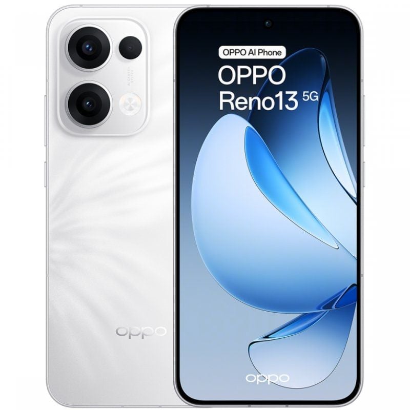 Smartphone Oppo Reno 13 12GB/ 256GB/ 6.59"/ 5G/ Blanco Smartphone Oppo Reno 13 12GB/ 256GB/ 6.59"/ 5G/ Blanco
