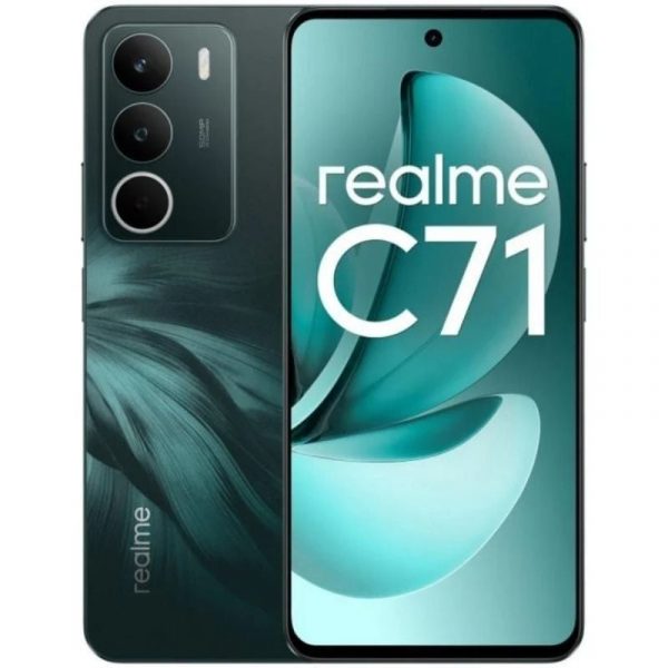 Smartphone Realme C71 8GB/ 256GB/ 6.67"/ Verde Oscuro
