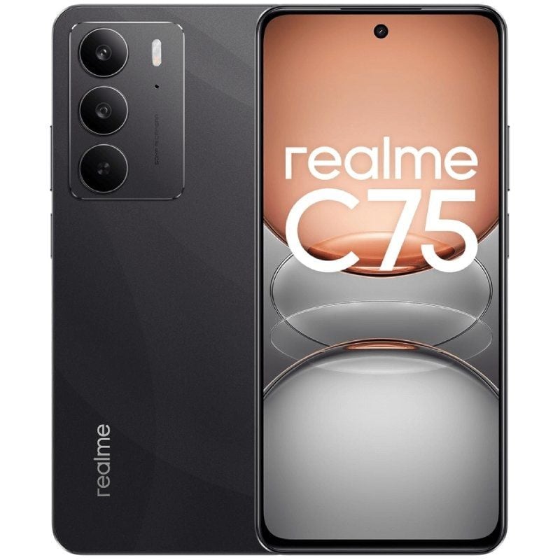 Smartphone Realme C75 8GB/ 128GB/ 6.72"/ Negro Smartphone Realme C75 8GB/ 128GB/ 6.72"/ Negro