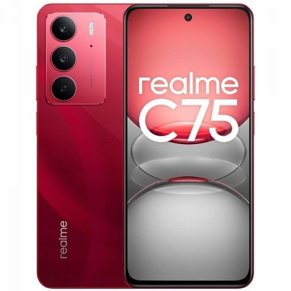 Smartphone Realme C75 8GB/ 256GB/ 6.72"/ Rojo