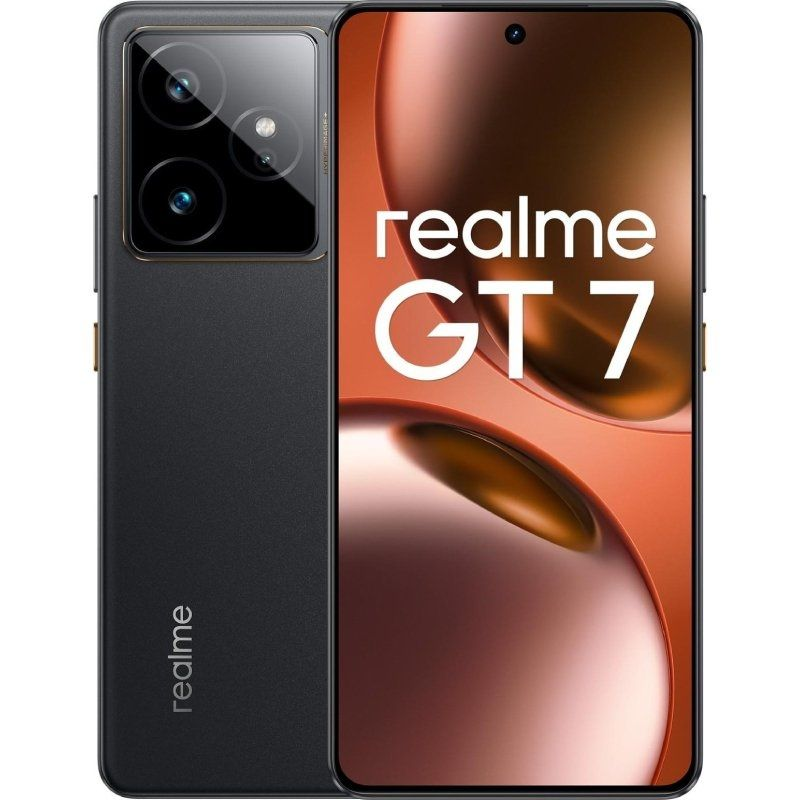Smartphone Realme GT 7 12GB/ 512GB/ 6.78"/ 5G/ Negro Smartphone Realme GT 7 12GB/ 512GB/ 6.78"/ 5G/ Negro