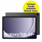 Tablet Samsung Galaxy Tab A9+ 11"/ 8GB/ 128GB/ Octacore/ Gris Grafito + Funda Shock Case Subblim