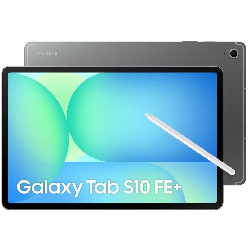 Tablet Samsung Galaxy Tab S10+ FE 13.1"/ 12GB/ 256GB/ Octacore/ Gris Tablet Samsung Galaxy Tab S10+ FE 13.1"/ 12GB/ 256GB/ Octacore/ Gris