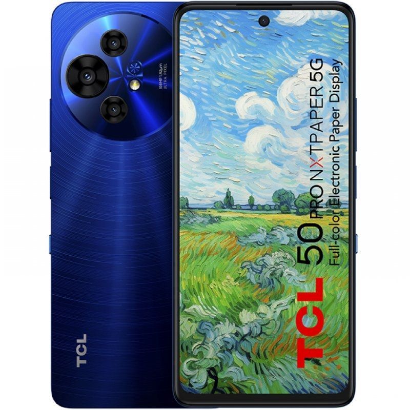 Smartphone TCL 50 PRO NXTPAPER 8GB/ 512GB/ 6.8"/ 5G/ Azul Medianoche Smartphone TCL 50 PRO NXTPAPER 8GB/ 512GB/ 6.8"/ 5G/ Azul Medianoche