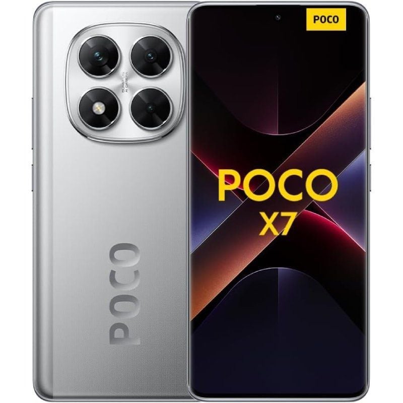 Smartphone Xiaomi POCO X7 12GB/ 512GB/ 6.67"/ 5G/ Plata Smartphone Xiaomi POCO X7 12GB/ 512GB/ 6.67"/ 5G/ Plata