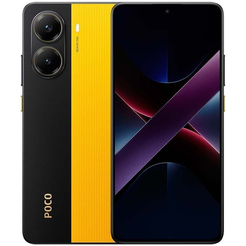 Smartphone Xiaomi POCO X7 Pro 12GB/ 512GB/ 6.67"/ 5G/ Amarillo y Negro Smartphone Xiaomi POCO X7 Pro 12GB/ 512GB/ 6.67"/ 5G/ Amarillo y Negro