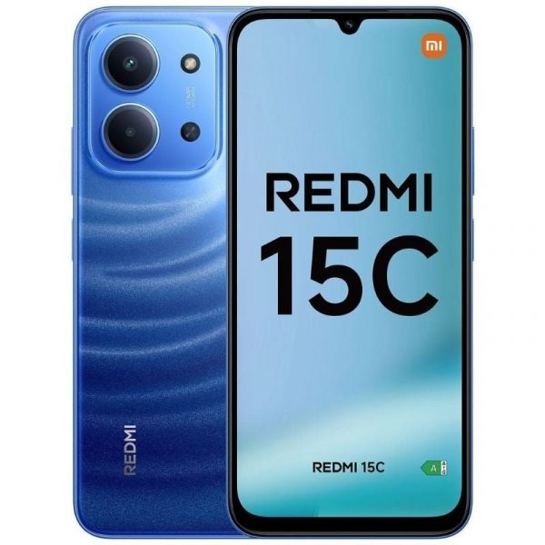 Smartphone Xiaomi Redmi 15C 4GB/ 256GB/ 6.9"/ Azul